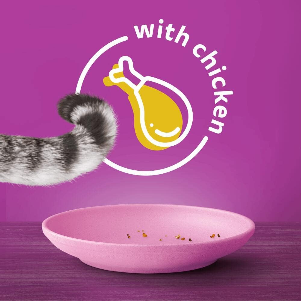 Whiskas Junior Chicken Dry Food for Kittens (2 × 1.9 kg)
