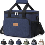 Lifewit 8.5L Insulated Lunch Bag – 12 Can Soft Cooler Tote (Black)