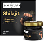 Kapiva Himalayan Shilajit Resin – Pure Ayurvedic Energy & Stamina Booster (30g, 250mg/Serving)