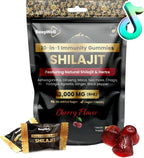 Shilajit Gold Gummies for Men – 10-in-1 Himalayan Blend with Ashwagandha & Fulvic Acid (60 Count)