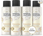 Imperial Leather Cotton Flower & Vanilla Bubble Bath – Moisturising Bath Soak (4x500ml)