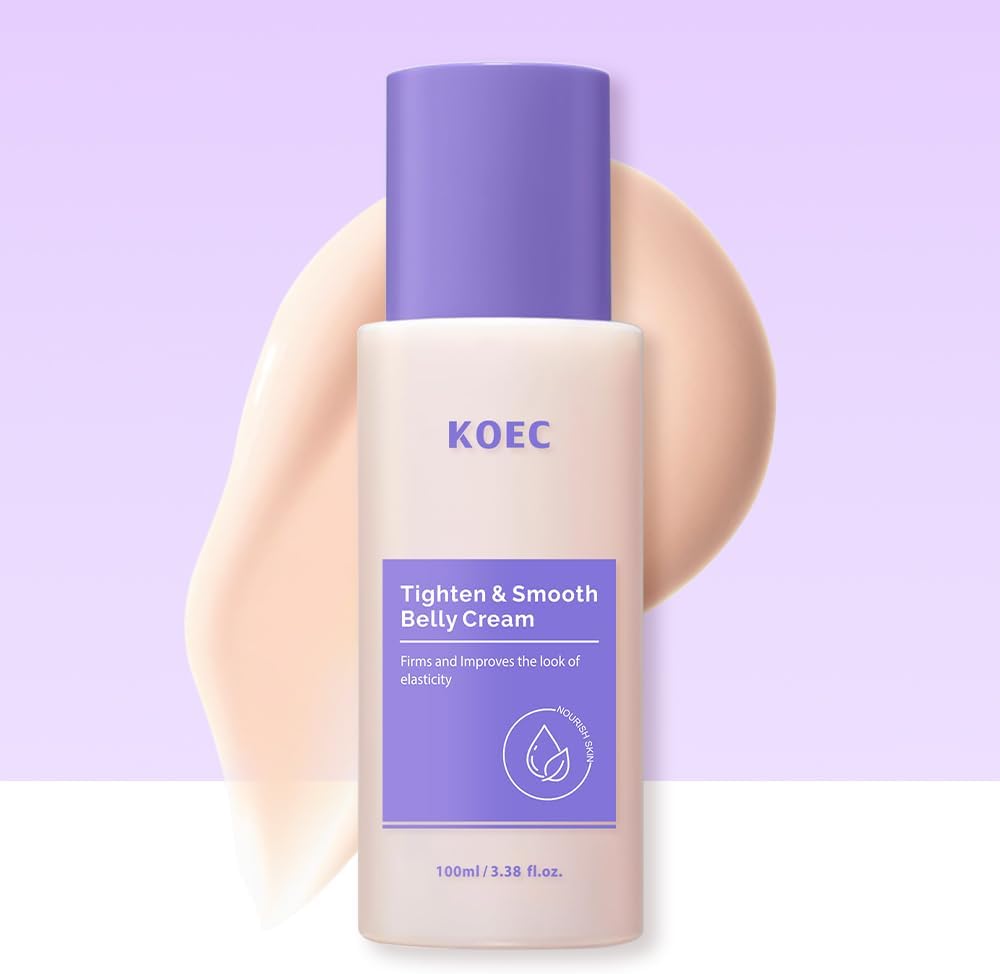 Tighten & Smooth Belly Cream – Firming Body Lotion for Stretch Marks & Sagging