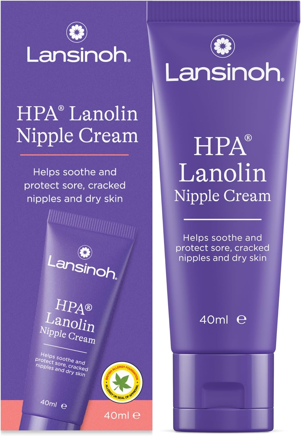 Lansinoh HPA Lanolin Nipple Cream 40ml – Breastfeeding Care