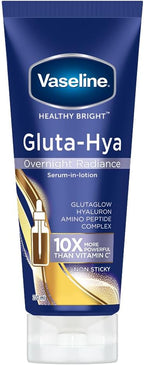 Vaseline Gluta-Hya Overnight Radiance Lotion – Brightening Face & Body Care (200ml)