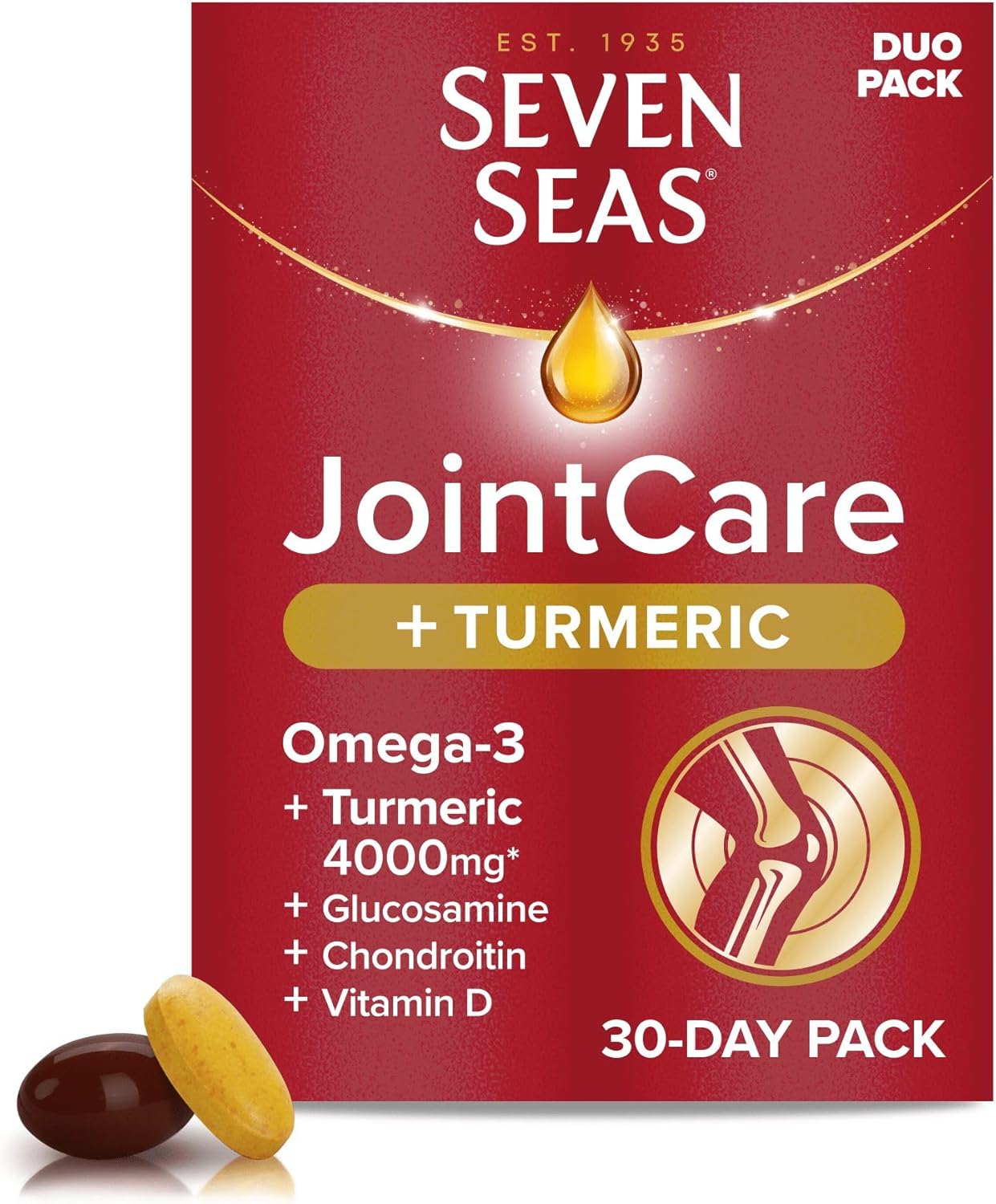 Seven Seas JointCare Plus Turmeric – 30 Day Pack