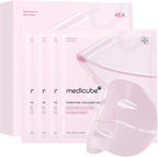 medicube Salmon DNA PDRN pink collagen jelly gel mask | overnight face mask for glass glow skin- elasticity, hydrating, firming and moisturising