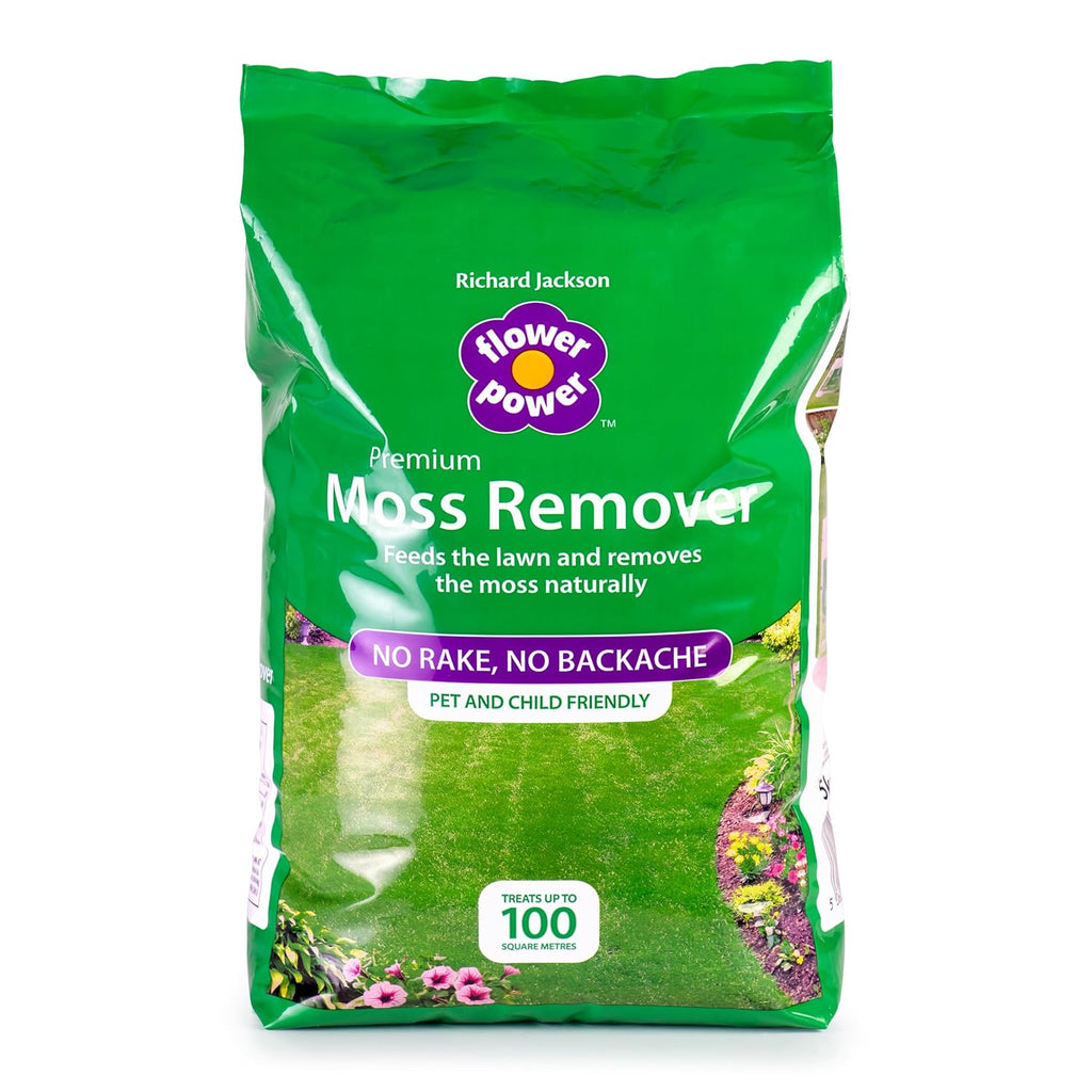 Flower Power Moss Remover & Lawn Feeder – 5kg