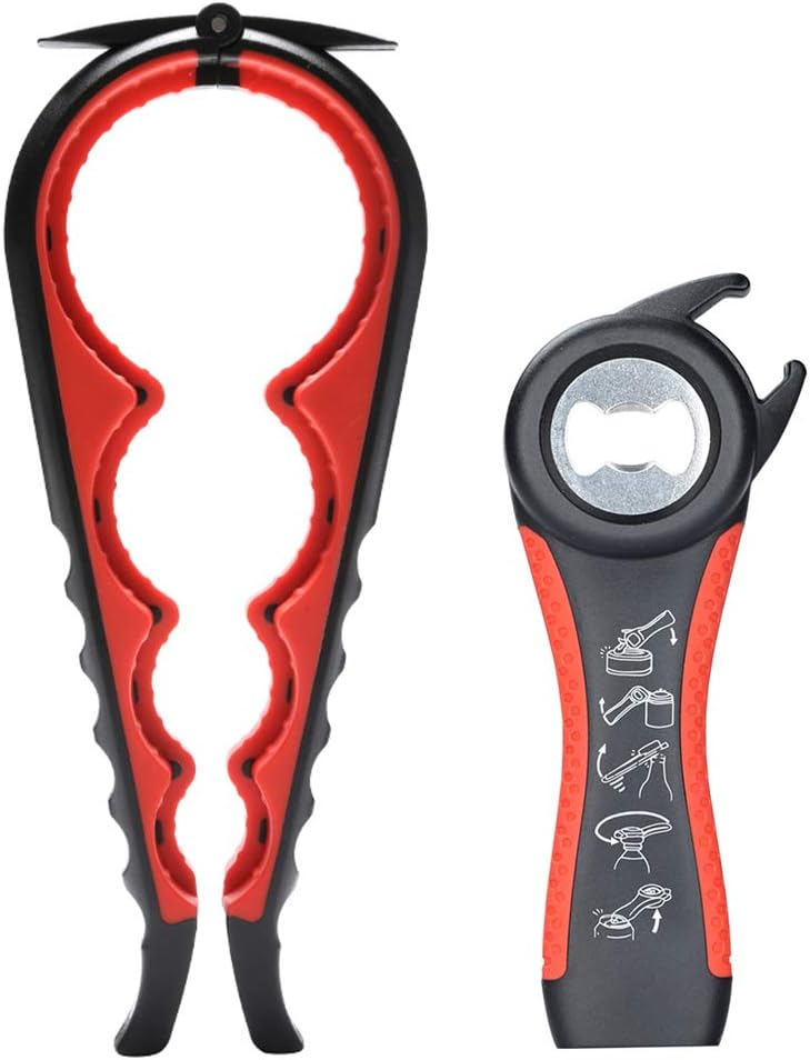 Otstar 5-in-1 Multi-Function Jar & Bottle Opener