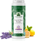 Foot Sense Natural Foot & Shoe Powder – Long-Lasting Odor Eliminator (Up to 6 Months Protection) for Fresh, Sweat-Free Feet