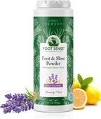 Foot Sense Natural Foot & Shoe Powder – Long-Lasting Odor Eliminator (Up to 6 Months Protection) for Fresh, Sweat-Free Feet