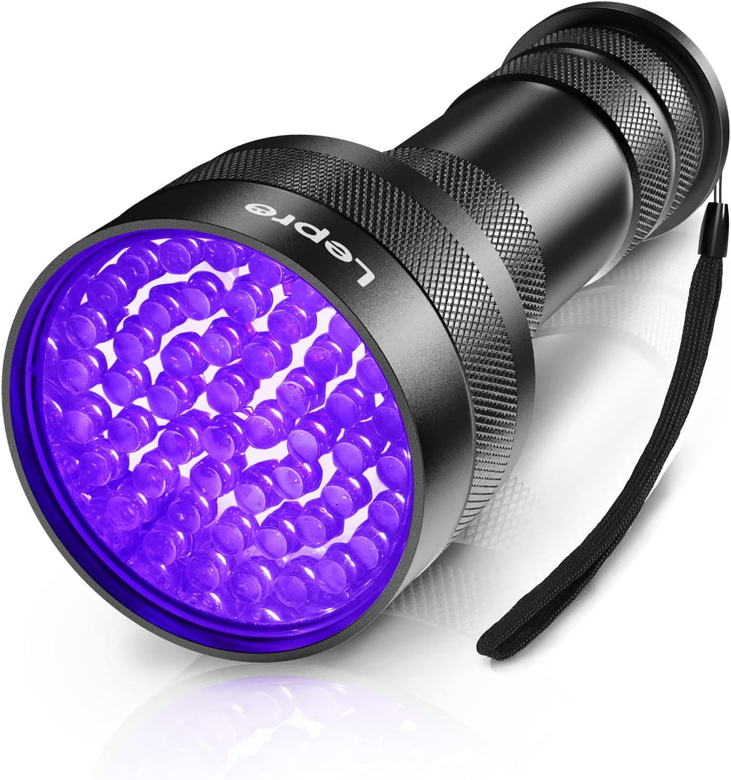 51 LED UV Torch (395nm) – Ultraviolet Blacklight Flashlight