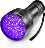 51 LED UV Torch (395nm) – Ultraviolet Blacklight Flashlight