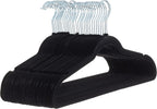 Basics Slim Velvet Non-Slip Suit Hangers (30-Pack)