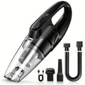 6000PA Handheld Vacuum Cleaner – Super Suction, Quiet, Multi-Purpose for Car, Home & Pets (Pink Gift Edition)