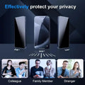 Anti-Peep Tempered Glass Screen Protector – Full Cover for iPhone 11 to 16 Series