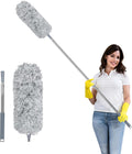 Extendable Microfiber Feather Duster – Telescopic Cleaning Tool