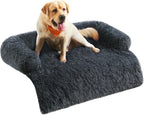 Feandrea FluffyHug XXL Calming Dog Sofa Bed – Dark Grey