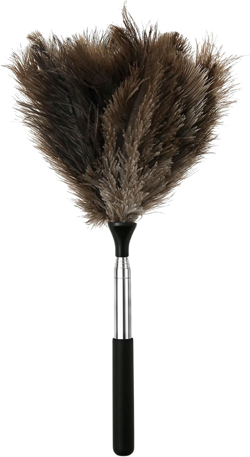 Extendable Feather Duster – Reusable Adjustable Cleaning Duster for Ceilings, Blinds, Furniture & Cars