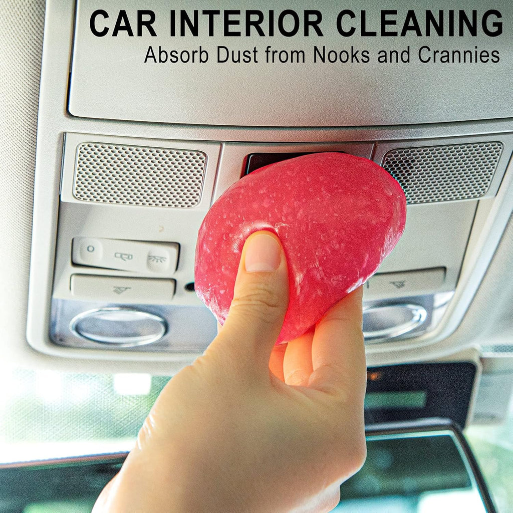 TICARVE Car Cleaning Gel – Interior Detailing Putty for Dust Removal, Vents & Keyboard (5.6oz)