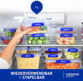Sistema KLIP IT PLUS Leakproof Food Containers (1L, 3-Pack)