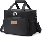 Lifewit 8.5L Insulated Lunch Bag – 12 Can Soft Cooler Tote (Black)