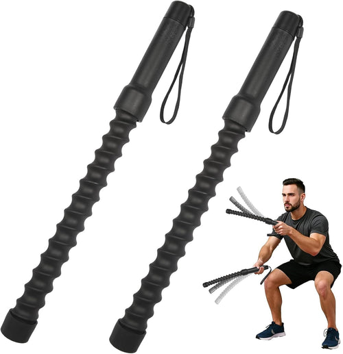 2-Pack Ropeless Weighted Battle Ropes – Portable Home & Outdoor Workout