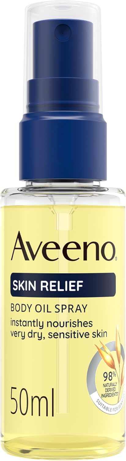 Aveeno Daily Moisturising Body Cleansing Oil – Triple Oat Nourishing Shower Oil (50ml)