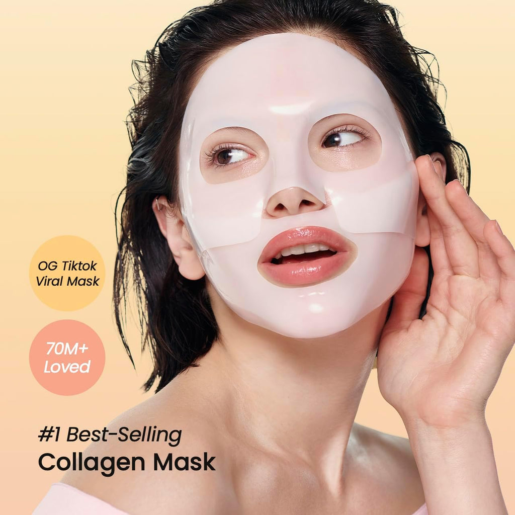 BIODANCE Bio-Collagen Hydrogel Face Mask – Pore Tightening & Glass Skin Care (4 PCS)