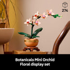 LEGO Botanicals Mini Orchid – Artificial Flower Plant with Pot