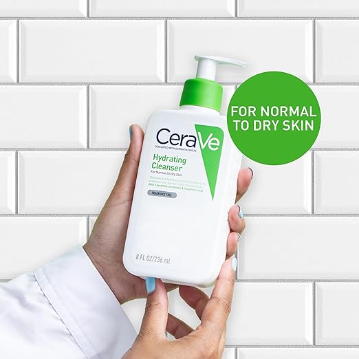 CeraVe Hydrating Cleanser 236ml – Normal to Dry Skin