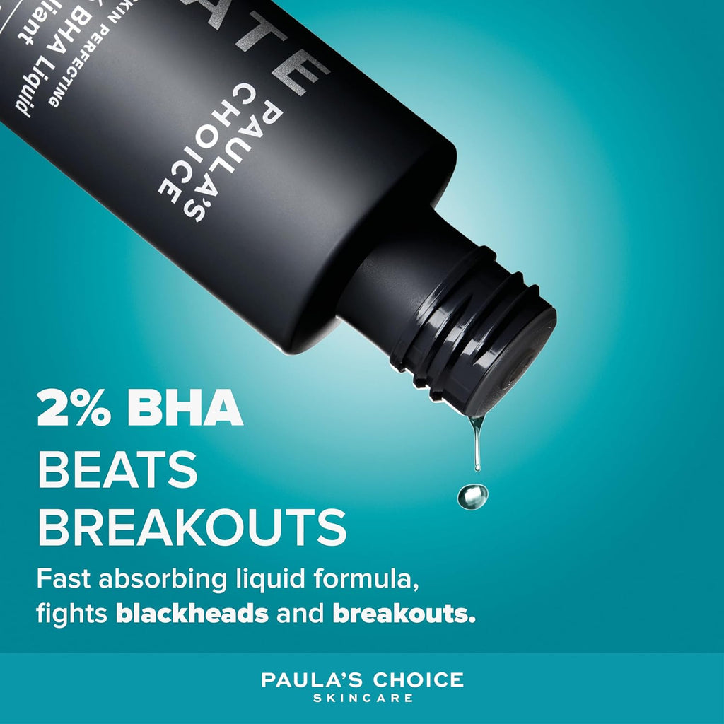 Paula’s Choice 2% BHA Liquid Exfoliant – Salicylic Acid for Blackheads & Pores (118ml)