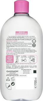 Garnier Micellar Cleansing Water 700ml – Makeup Remover for Sensitive Skin