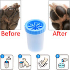 Kare & Kind Dog Paw Cleaner – Portable Silicone Pet Washer with Cloth