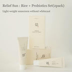 Beauty of Joseon Relief Sun Set – SPF Skincare Duo (2 Pack, 50ml Each)