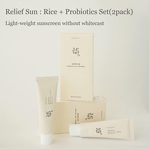 Beauty of Joseon Relief Sun Set – SPF Skincare Duo (2 Pack, 50ml Each)