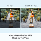 Ring Battery Video Doorbell Plus – 1536p HD Wireless Doorbell Camera