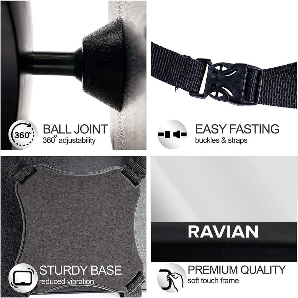 Baby Car Rear Seat Mirror – Shatterproof & Adjustable