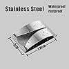 Self-Adhesive Tea Towel Holders (4-Pack) – Stainless Steel