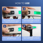 Digital Luggage Scale – 50kg Travel Weigher