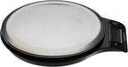 Digital Kitchen Scale (11 lb, Black & Steel)
