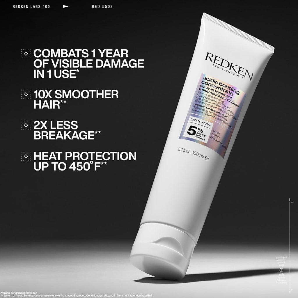Redken Acidic Bonding Leave-In – Bond Repair & Heat Protection