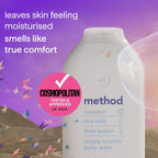 Method Simply Nourish Body Wash – Coconut, Rice Milk & Shea Butter Shower Gel (532ml)