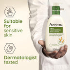 Aveeno Daily Moisturising Body Lotion – Soothing Oats & Emollients, Sensitive Skin, 500ml