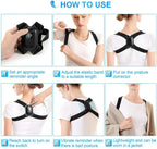 Smart Posture Corrector with Vibration Reminder – Adjustable for Men, Women & Teens