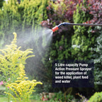 Spear & Jackson 5L Pump Action Pressure Sprayer
