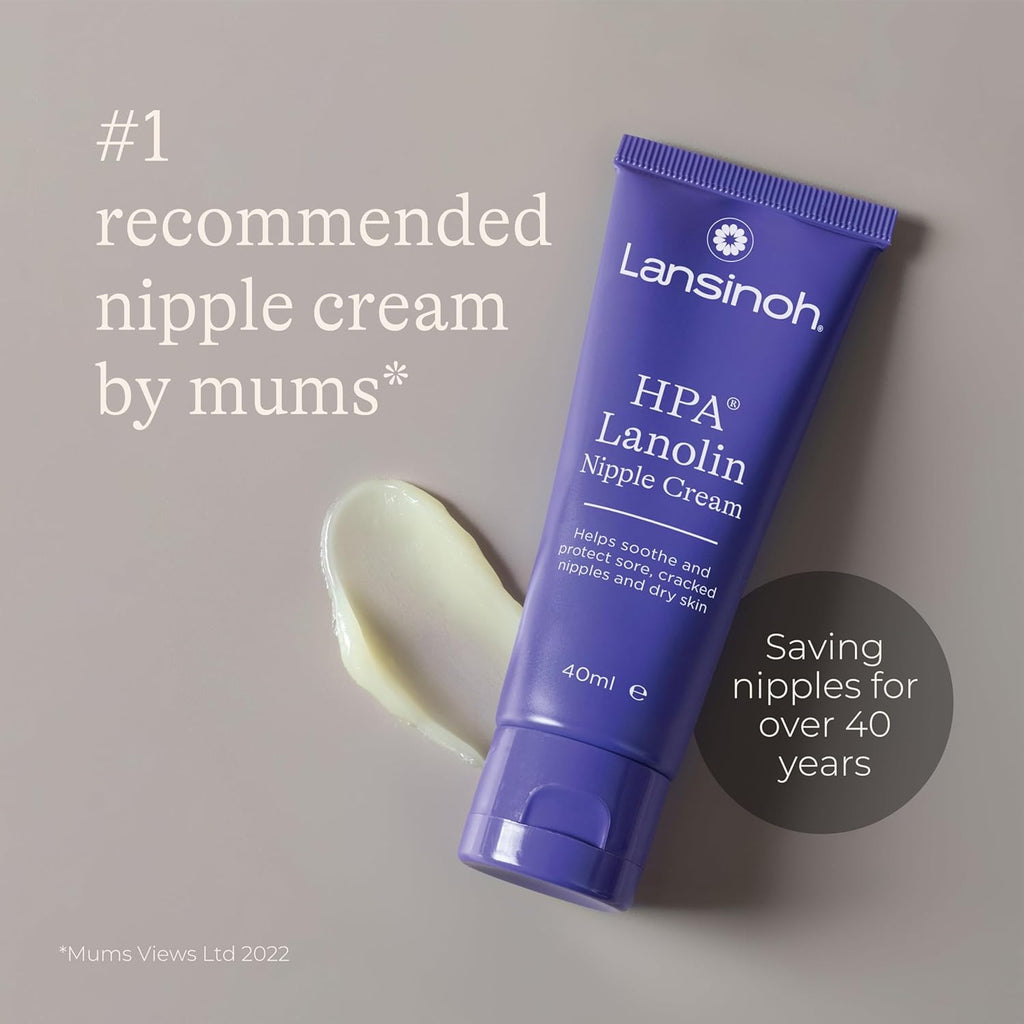 Lansinoh HPA Lanolin Nipple Cream 40ml – Breastfeeding Care