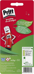 Pritt Glue Stick 22g – Pack of 3