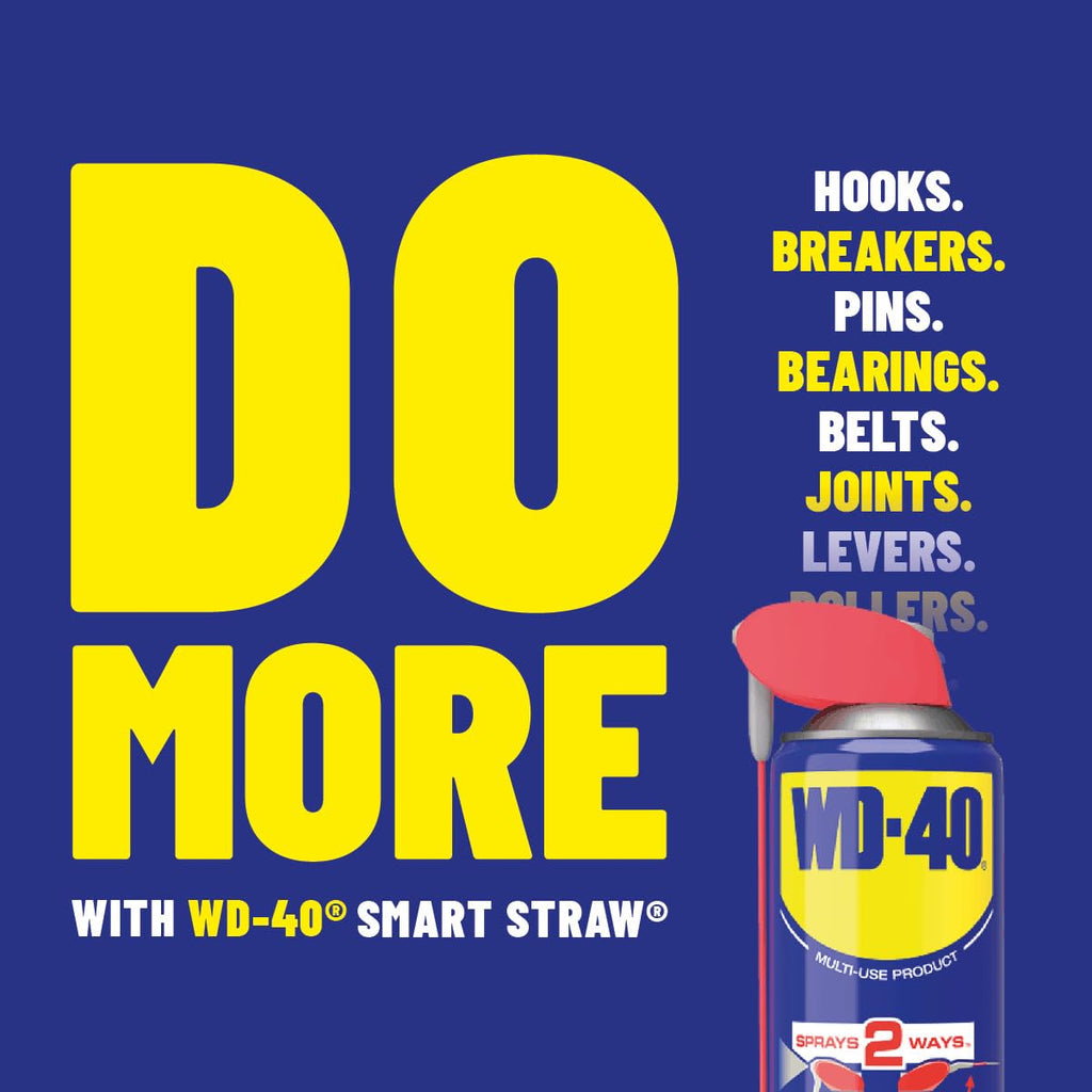 WD-40 Multi-Use Lubricant Spray 450ml – Smart Straw