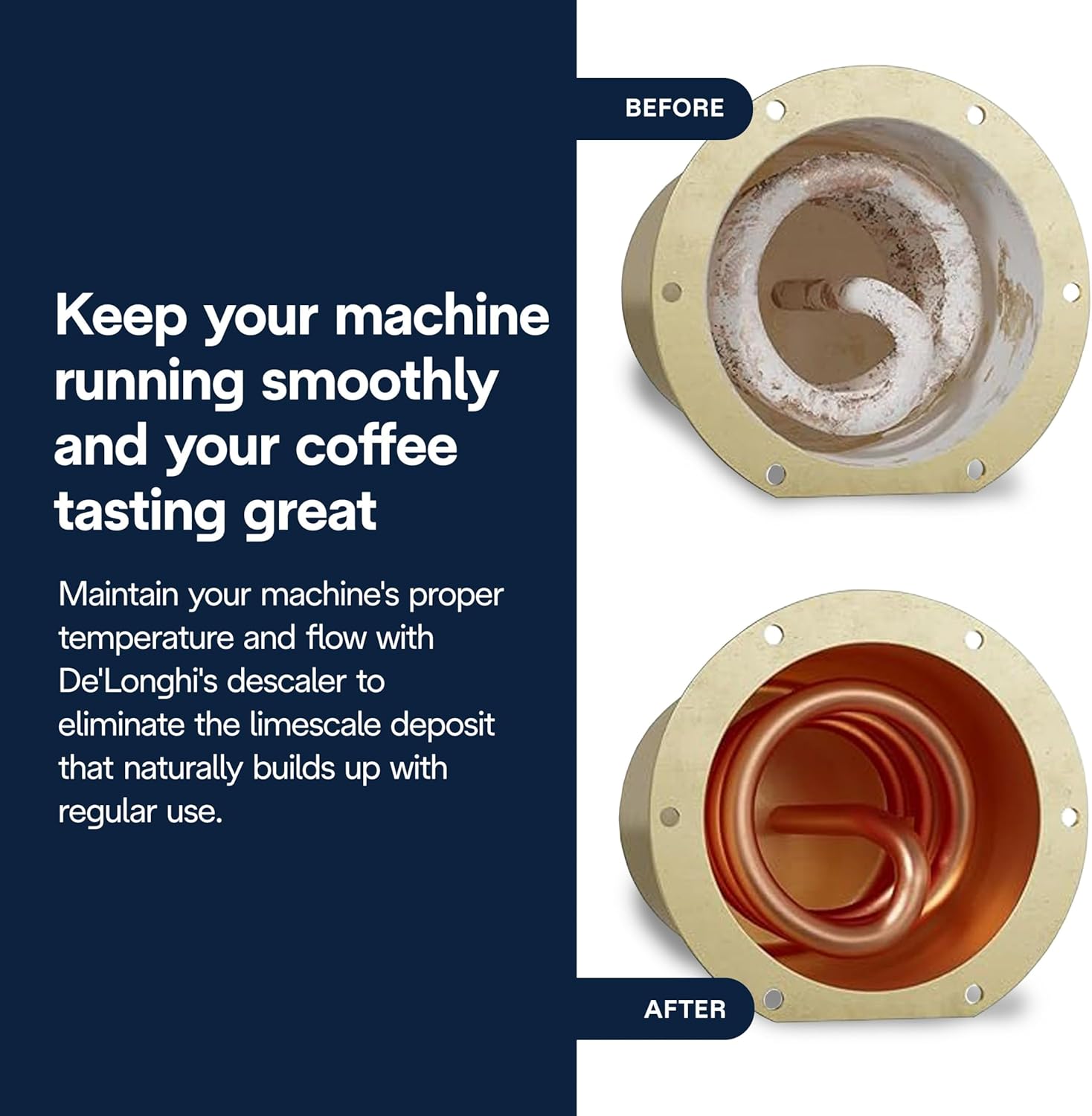 De'Longhi EcoDecalk Coffee Machine Descaler 500ml (5 Doses)
