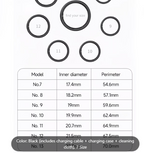 Smart Ring Health Tracker - Heart Rate, Sleep, Blood Oxygen, Pedometer, Calories, Step Counter